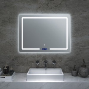 Hot Sale for China Decorative Mirror LED Mirror Home Decoration Rectangle Shape Wall Mirror Home Products Bathroom Mirror