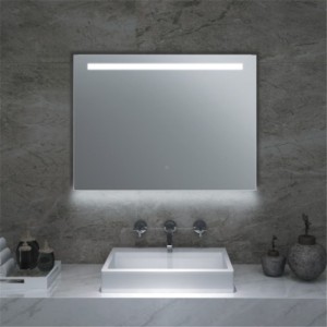 OEM/ODM Supplier China Wholesale Luxury Home Decorative Smart Mirror Wholesale LED Bathroom Backlit Wall Glass Vanity Mirror