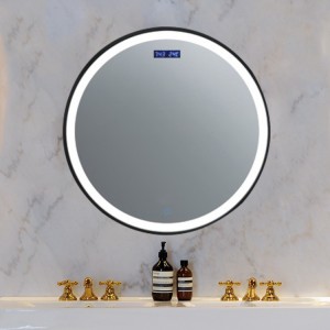 Factory Selling China 5mm Frameless Wall LED Glass Mirror Wholesale with Safe Backing for Bathroom