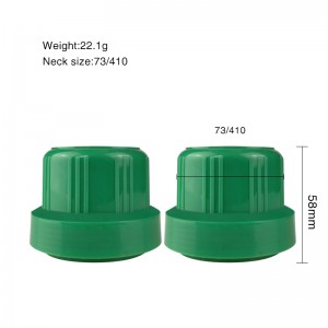 2024 High quality Wholesale 45mm Neck Plastic Bottle Screw Caps Plastic Liquid Laundry Detergent Measuring Cap