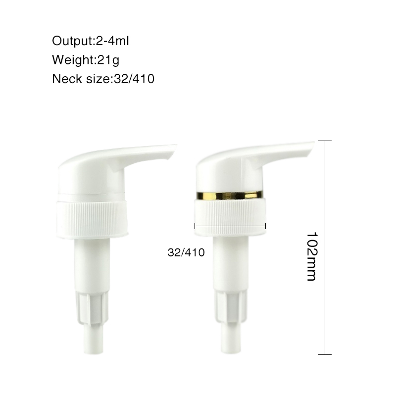 Good Quality Plastic Liquid Pump -
 32mm Plastic Lotion Pump Dispenser Shampoo Bottle Pump Head – GUO YU