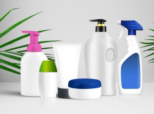 HDPE shampoo plastikflaske